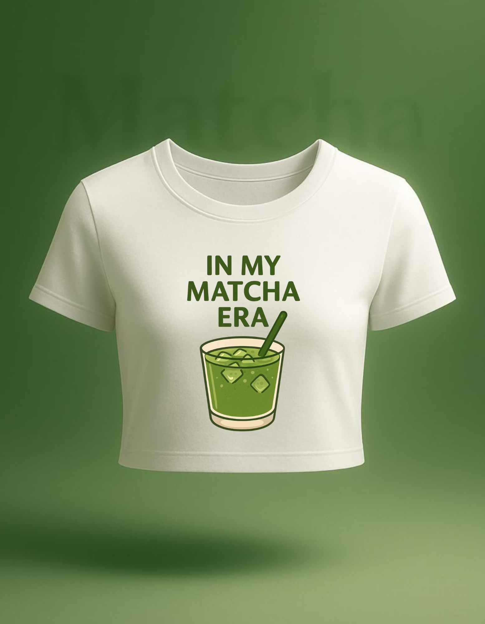 In My Matcha Era Graphic Tee – Aesthetic Matcha Lover T-Shirt