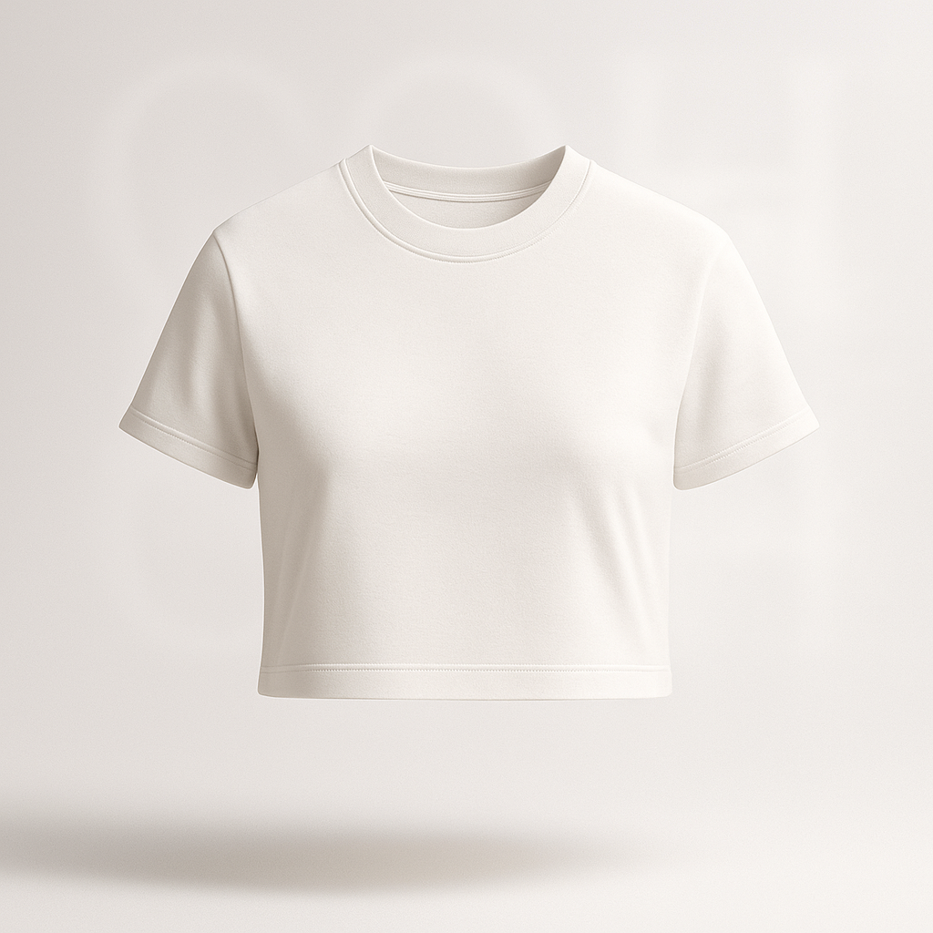 White Blank Cropped